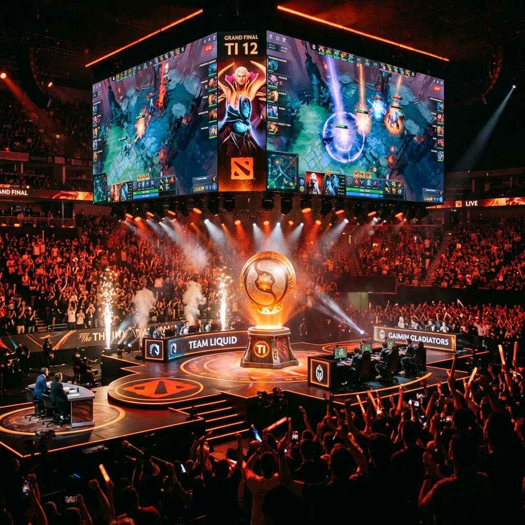 Dota 2 The International Liquid vs Gladiators